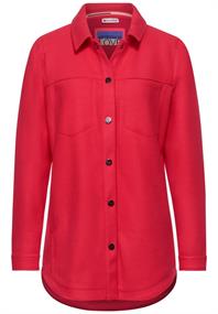 Cosy Overshirt in Unifarbe