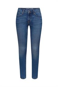 Schmal geschnittene Jeans mit mittlerer Bundhöhe