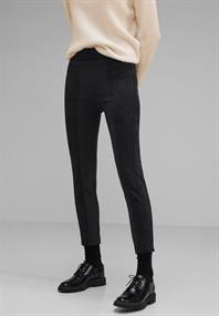 Skinny Fit Materialmix Hose
