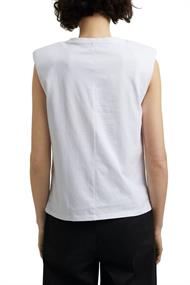 T-Shirt mit Schulterpolstern, 100% Bio-Baumwolle