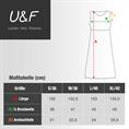 U&F Uni Damen-Kleid lang mit Häkelspitze